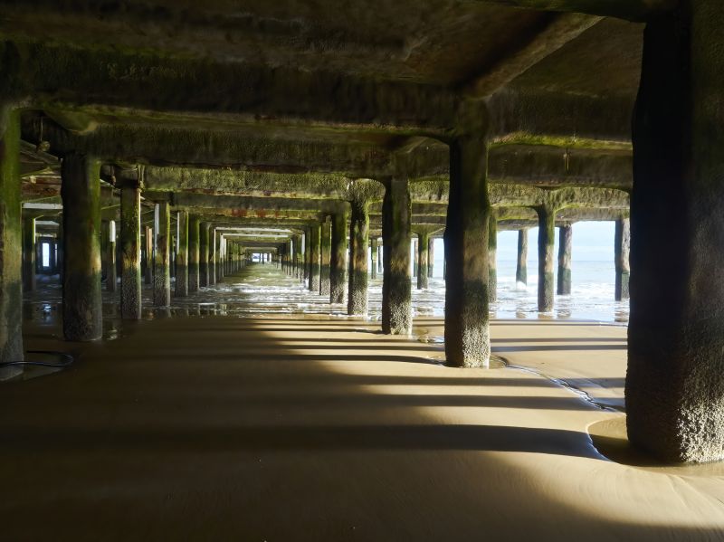 Damaged Piling Sections